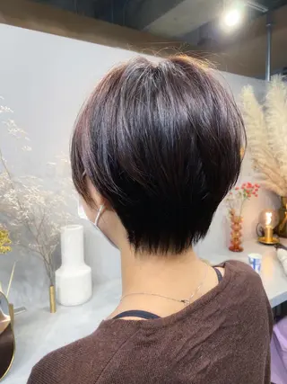 ショート ✂︎神カット&カラー 韓国風パーマ黒田ダイのヘアスタイル