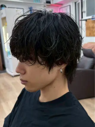 ミディアム わたる /カットモデル募集のヘアスタイル