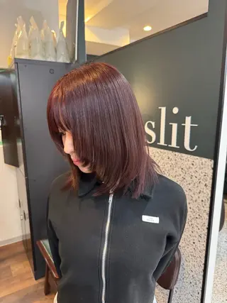 ミディアム 韓国レイヤー💖 ハイトーン🍒ྀིのヘアスタイル