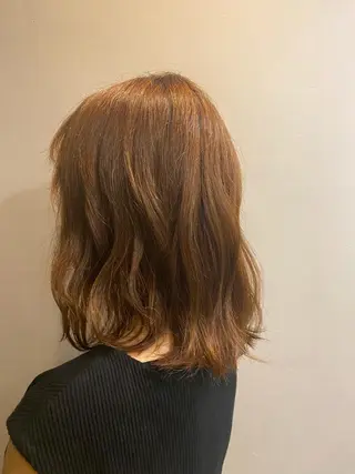 ショート ヘアアレンジ 金ウンス 銀座/髪質 改善×デザインカラーのヘアスタイル