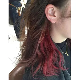 セミロング カラー LOST CITY 横浜所属・🪐脱白髪染め 🪐松尾菜々美のヘアスタイル