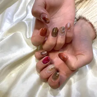 ネイル 西岡 杏のネイルデザイン