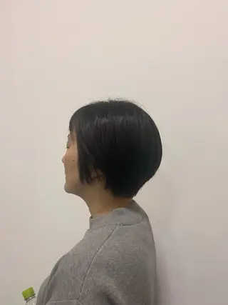 ショート モデル募集🌷/ 艶カラー/大谷李緒奈のヘアスタイル