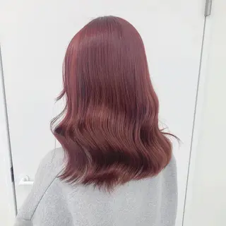 セミロング カラー お客様満足No.1 🌈Neneのヘアスタイル