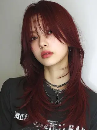 ロング カラー 🌛ダブルカラー 🌜SAYAKAのヘアスタイル