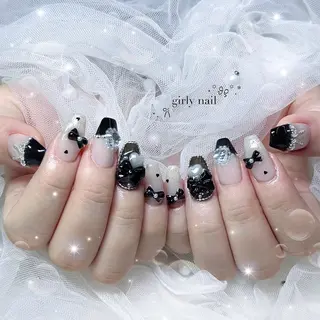 ネイル Purasia高橋✧ マグ/ワンホン/地雷のネイルデザイン