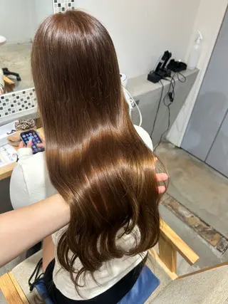 セミロング カラー collet所属・🎀艶カラー🎀 Arisa/宇都宮のヘアスタイル