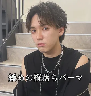 パーマ メンズ 松田 潤平／メンズ特化のヘアスタイル