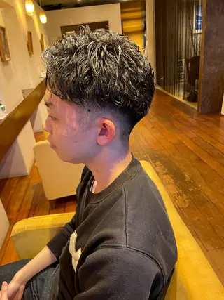 メンズ suka  hair所属・ナカ タイチのヘアスタイル