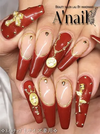 ネイル ラウバイマノマノ✧ ARISSA🦋💜のネイルデザイン