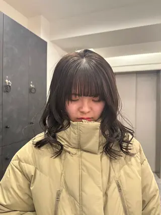 ミディアム カラー 銀座/ヘアセット シマムラ ミホのヘアスタイル