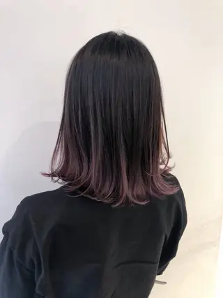 ミディアム カラー 坂田 洋介のヘアスタイル