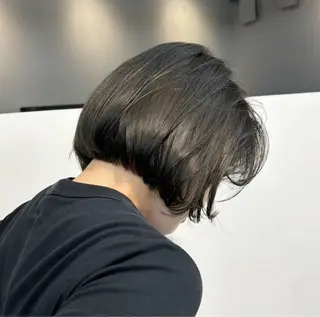 ショート カラー ❣️圧倒的透明感ヘア ❣️yukinaのヘアスタイル