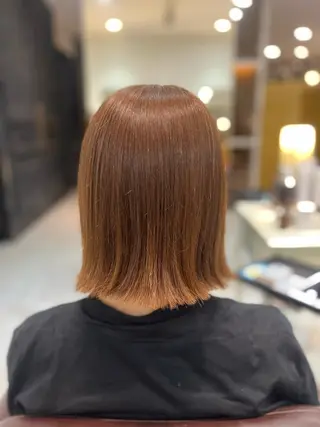 ミディアム 濱田 さらさのヘアスタイル