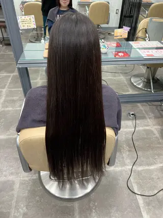 ロング アートラッシュフォーヘア所属・柴田 新菜のヘアスタイル