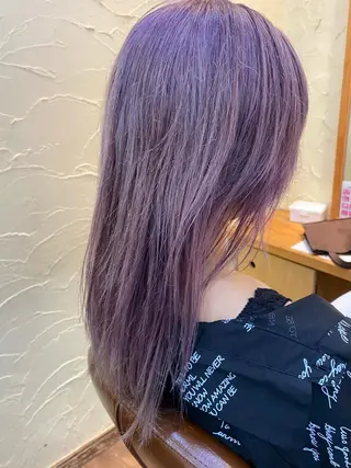 セミロング カラー パーマ ヘアアレンジ メンズ キッズ ネイル マツエク・マツパ emu所属・🌈髪質改善・美髪矯 正・平野瀬乃🌈のヘアスタイル