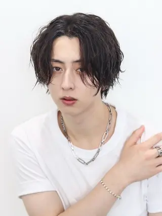 カラー パーマ ヘアアレンジ メンズ メンズ特化❤️‍🔥 RIKU❤️‍🔥のヘアスタイル