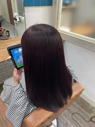 ロング 上野御徒町　ヘッドスパ&髪質改善専門店　relaspa所属・上野ヘッドスパ& 髪質改善　大出のヘアスタイル