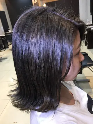 ミディアム カラー 関口 友行のヘアスタイル