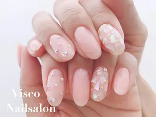 ネイル Viseo《6週間 長持ちパラジェル》のネイルデザイン