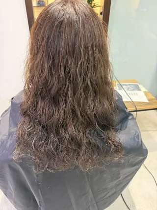 セミロング カ ズ サ ✴︎のヘアスタイル