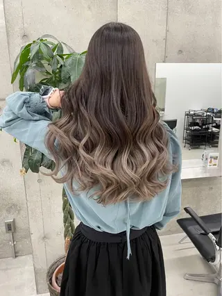 ロング GLAM HAIR所属・守山区/カット モデル募集/後藤愛空のヘアスタイル