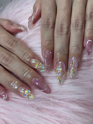 ネイル rukianail 新里のネイルデザイン