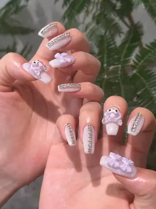 ネイル 個性派/中韓ネイル SAKURAのネイルデザイン