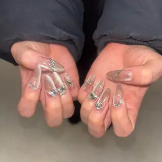 ネイル ネイルサロンAim 河原町［ヘアセット　ヘアエクステ　着付　専門店］所属・AIM 百夏のネイルデザイン