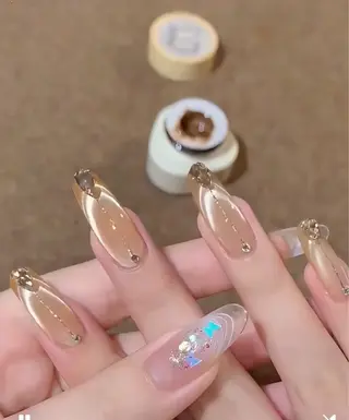 ネイル キューティプティ池袋東口店所属・🍒✨萌 萌✨🍒のネイルデザイン