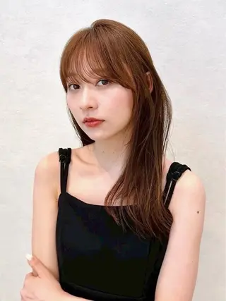 ロング カラー パーマ 💍🧸カラーモデル 募集中🧸💍のヘアスタイル