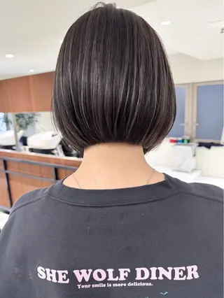 ショート ヨシミ カズヤのヘアスタイル