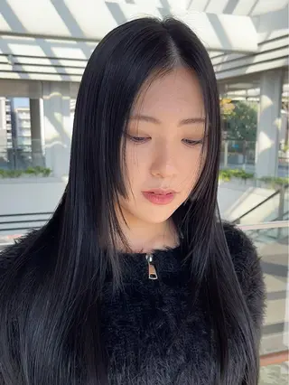 ロング 園田 渉 ◤SHIKIO◢のヘアスタイル