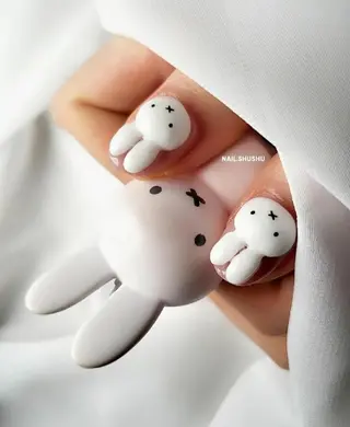 ネイル 3dパーツ/流行り 👧shushu❤️のネイルデザイン