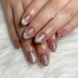 ミディアム ネイル richeri beautyのネイルデザイン