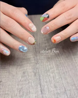 ネイル atelier Bon所属・atelierBon 🌿REIのネイルデザイン