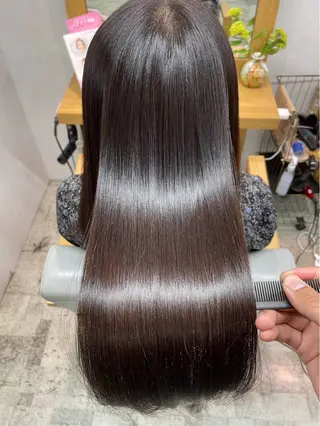 ロング 個室　髪質改善サロン　HANARE by youres hair 神楽坂 【はなれ】所属・🌈髪質改善 縮毛矯正特化🌈松田のヘアスタイル