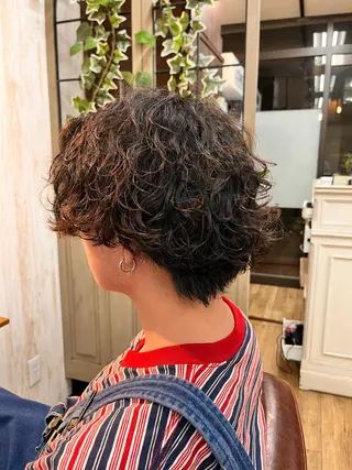 パーマ 🫧透明感カラー /艶髪すなお🧸のヘアスタイル