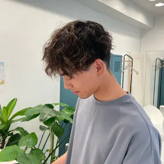 パーマ メンズ 田口 花葉のヘアスタイル
