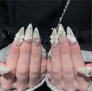 ネイル Hina 池袋 長だしチップ専門店のネイルデザイン