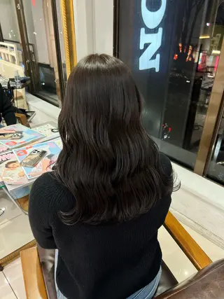 ロング カラー ハイトーンカラー 🤍🫧 長井 律のヘアスタイル