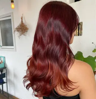 ロング カラー 🌸小掛🌸 豊橋外国人風カラーのヘアスタイル