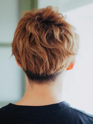 ミディアム カラー パーマ メンズ ルシエ吉祥寺所属・🥖牧野 純🥖のヘアスタイル