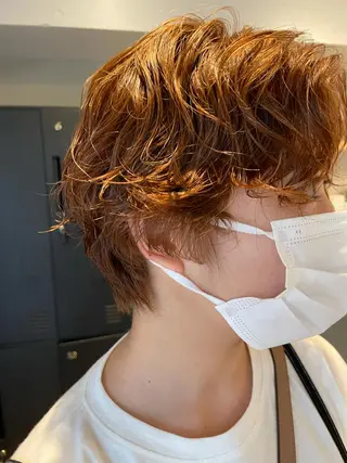ショート パーマ SALOWIN下北沢所属・hazuki 🌝のヘアスタイル