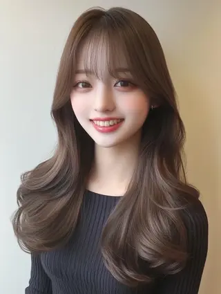 ロング カラー 天神大名/淡色カラー かずゆき/ハイトーンのヘアスタイル