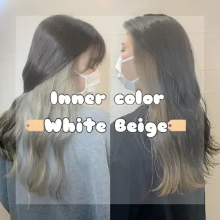 ロング カラー ハイトーン職人💗 松本輝美のヘアスタイル