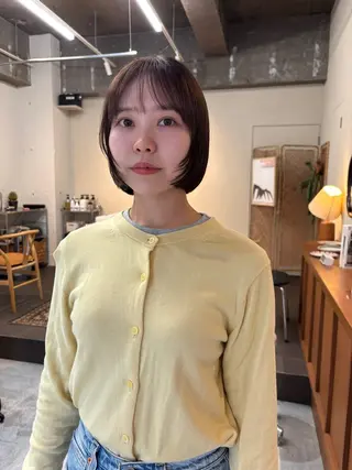 ショート カラー 永田 愛莉のヘアスタイル