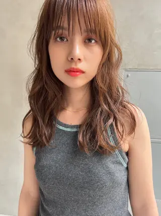 ロング カラー モテ髪クリエイター 【成田修平】のヘアスタイル