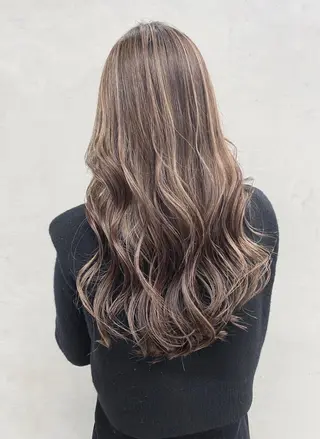 ロング カラー 🧸艶々韓国ヘア 🧁mizunaのヘアスタイル