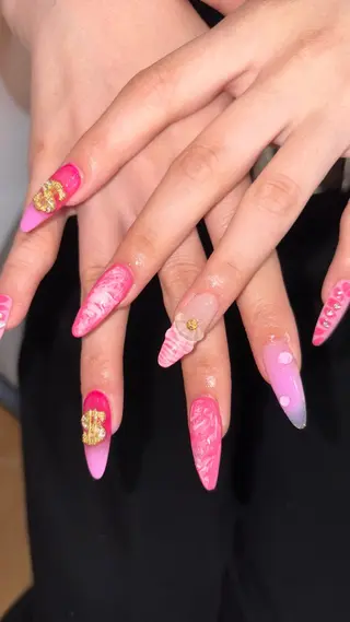 ネイル ⟡.·coco⟡.· 2月予約受付中のネイルデザイン